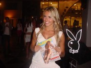 Noite de Autógrafos Sandrinha Playboy