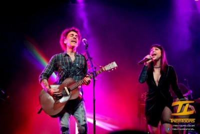 Pitty e Nando Reis no Qualistage 8/10